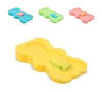 Lorelli Baby Bath Mat Midi, suave, 2 esponjas, varios motivos, colores:amarillo