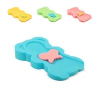 Lorelli Baby Bath Mat Midi, suave, 2 esponjas, varios motivos, colores:azul