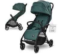 Lorelli Cochecito Quick, cochecito deportivo pequeño, plegable, sistema de plegado con una sola mano en segundos, solo 8,4 kg, asiento deportivo compacto hasta 22 kg, silla de paseo para bebé,