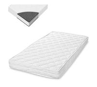 Lorelli, colchón Eco Tex, 120x60x10cm, hipoalergénico, funda lavable, espuma, color:weiß uni