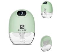 Lorelli Extractor de leche eléctrico Alice 140 ml cable USB 9 niveles 3 modos LED indicador verde