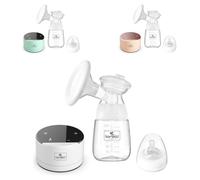 Lorelli extractor de leche eléctrico Daily Comfort Touchscreen 180 ml protectora, color:blanco