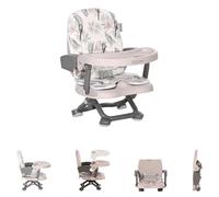 Lorelli highchair 2 in 1 Ego Plus, highchair, foldable, height adjustable, colores:canoso
