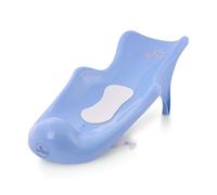 Lorelli inserto de baño desde el nacimiento, pies de goma, antideslizante, color:azul estrellas