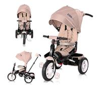 Lorelli Jaguar 4 en 1, Asiento Giratorio, Barra de tracción, Ajustable, Color:Beige-Negro