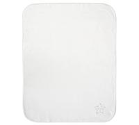 Lorelli manta para bebé Tamaño polar 75x100 cm manta peluche desde el nacimiento, color:blanco