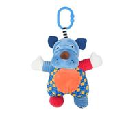 Lorelli peluche de bebé agarrar anillo C colores llamativos, desde el nacimiento, colores:azul