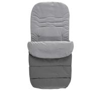 Lorelli Saco de bebé para cochecito de bebé, saco de invierno 95 x 48 cm, saco térmico para cochecito, saco universal de invierno, saco para cochecito (gris)