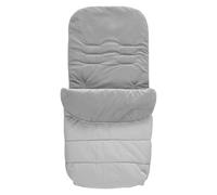 Lorelli Saco de bebé para cochecito, saco de invierno 95 x 48 cm, saco térmico para cochecito, saco universal de invierno, saco para cochecito (gris claro)