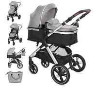 Lorelli silla paseo combi 2 en 1 Viola hasta 22kg saco asiento sport convertible, color:gris
