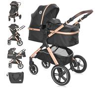 Lorelli silla paseo combi 2 en 1 Viola hasta 22kg saco asiento sport convertible, color:negro