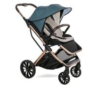 Lorelli sombrilla cochecito universal protección UV contra del sol y el viento, color:verde