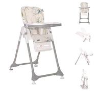 Lorelli trona Felicita, plegable, ajustable, arnés de 5 puntos, 2 ruedas, color:blanco