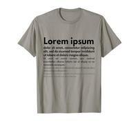Lorem Ipsum | Frases en latín, Diseño Gráfico, Edición de Textos Camiseta