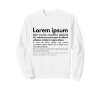 Lorem Ipsum | Frases en latín, Diseño Gráfico, Edición de Textos Sudadera