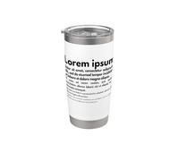 Lorem Ipsum | Frases en latín, Diseño Gráfico, Edición de textos Vaso térmico de acero inoxidable de doble pared