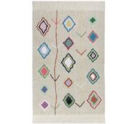 Lorena Canals Alfombra de algodón beige 140 x 200