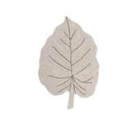 Lorena Canals - Alfombra Lavable Monstera Natural - Natural, Marrón Tierra - 97% algodón 3% Otras Fibras. Base: Algodón Reciclado - 120x180 cm