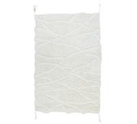 Lorena Canals Alfombra lavable de lana blanco 170x240