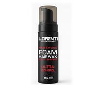 Lorenti - Cera profesional de espuma para el cabello, 150 ml, para una sujeción flexible, volumen y brillo natural, para hombres y mujeres, fácil de lavar, con agradable aroma