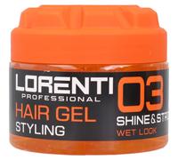Lorenti Hair Gel Styling 03 Shine & Strong Wet Look 300ml