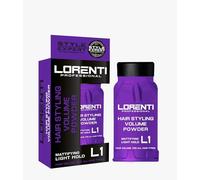 Lorenti Hair Styling Volume Powder L1 - Polvo para el cabello 30 g - agarre ligero y acabado mate - Polvo de volumen para hombres y mujeres - Polvo de peinado para un volumen y textura naturales