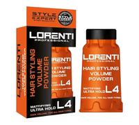 Lorenti Hair Styling Volume Powder L4 - Polvo para el pelo 30 g - Ultra Hold & Mate - Polvo volumen/Styling Powder para un control extremo, cera en polvo