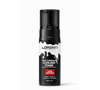 Lorenti Milk Formula Curling Foam 150 ml - Espuma rizada para rizos definidos, rizos de mousse anti encrespamiento, fijador de espuma para cabello rizado y ondulado, cuidado del rizado, espuma rizada