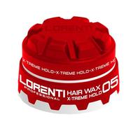 LORENTI TOKYO & SEOUL Cera para el pelo # 5, color rojo, 150 ml, con efecto húmedo, cera para el cabello con brillo