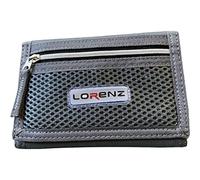 Lorenz Cartera deportiva de lona delgada para hombre con gancho para cinturón, gris, Casual