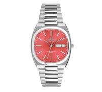 Lorenz Easy Time Retro 030271BB - Reloj clásico unisex Day-Date con correa de acero