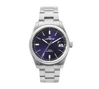 Lorenz Ginevra King 030235BB Reloj Automático Hombre Acero Inoxidable Sub 100 Metros, turquesa, Moderno