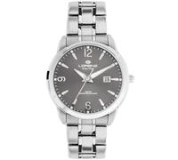 Lorenz - Reloj clásico para mujer - modelo Easy Time 030045BB - Reloj de cuarzo con correa de acero - Sub 100 metros