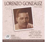 Lorenzo González - Lorenzo González Vol. 1, CD Doble, Colección 1952-1956, 36 Canciones Clásicas