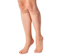 LORES Calcetines hasta la rodilla para mujer, estilo red, talla libre, patrón de diamante, Eli Visone, Talla única