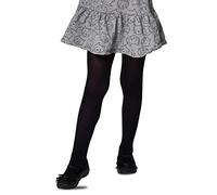 LORES Mallas lisas infantiles, para ballet, baile o colegio, 40 denier, opacas, fabricadas en Italia, Nerón, 7-8 años
