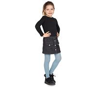 LORES Medias acrílicas para niñas, uniforme escolar, pantimedias cálidas para niños, accesorios de pie grueso, Ballet de baile, Jeans 9/10 años (134/140 cm)
