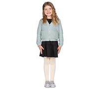 LORES Medias acrílicas para niñas, uniforme escolar, pantimedias cálidas para niños, Ballet de baile, Ecru 11/12 años (146/152 cm)
