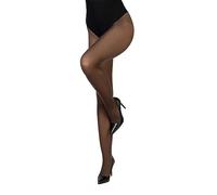 LORES Medias clásicas opacas para mujer 40 denier semitranslúcidas con estilo elegante y de noche Concorde40, Moca, L