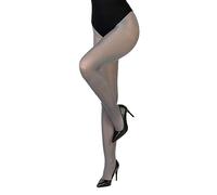 LORES Pantis clásicos mate para mujer, 40 DEN, muslo semitransparente para mujer, parte de bragas invisibles, estilo elegante y de noche Concorde40, Cenere, XL