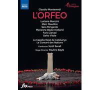 Monteverdi: L Orfeo – Jordi Savall – DVD – Naxos