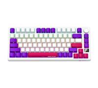 LORGAR KBP7075W, Wireless 75% Mechanical Gaming Keyboard Pro, White, EN layout "LRG-KBP7075W-WH-US" (timbru verde 0.8 lei)