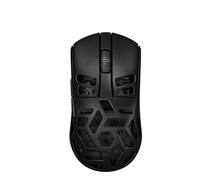 LORGAR Ratón inalámbrico para juegos Elite MSE90W, cuerpo de aleación de magnesio, ultraligero, PixArt PAW3395 26.000 DPI, sondeo inalámbrico de 4 kHz, 6 botones programables, carga rápida, duración
