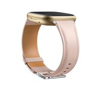 Lorheyar Correa De Repuesto De Cuero Compatible con Fitbit Versa 3/4/sense1/2, Transpirable Deportiva para Hombre Y Mujer Compatible con Versa 3/4/sense1/2 Pink,1