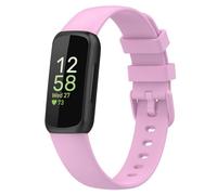 Lorheyar Pulsera para Hombre Y Mujer Compatible con Fitbit Inspire 3, Brazalete Ajustable De Silicona Suave Correas Deportivas De Repuesto Ajustables Compatible con Inspire 3 Purple,L