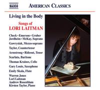 Lori Laitman Living in the Body: Songs of Lori Laitman (CD) (Importación USA)
