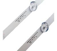 LoRier 2pcs 12 LED Tira de retroiluminación 32 "TV 2013SVS32 LED Banda D3GE-320SMSM0-R2 UE32EH4003WX BN96-28763A / 35204A D3GE-320SM1-R2 Apto for samsung tira de luz