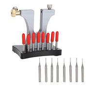 LoRier Acero inoxidable 8 Pines Reloj dañado Tornillo extractor de tornillo de tornillo roto Removedor de eliminación de herramientas Herramienta de reparación de relojes for relojero Herramientas de