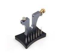 LoRier Aleación de aluminio profesional 8 Pines Damaged Tornillo Extractor Tornillo roto Removedor Herramienta for la herramienta de reparación de relojes Watchmaker Herramientas de mantenimiento