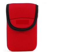 LORIER Bolsa de cámaras de Neopreno Apta for Olympus TG-6 TG-5 TG-4 TG-3 TG-870 TG-860 TG-850 TG-835 Estuche para la Camara (Color : Rosso)